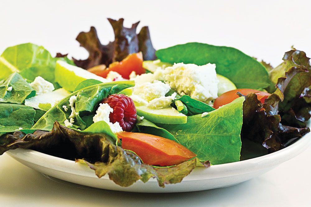 Our healthy food menu - Salad at Saigon Lotus restaurant in Chinatown Toronto